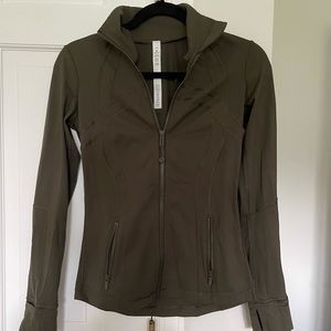 lulu dark green jacket